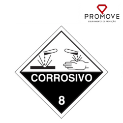 Placa - Corrosivo 8